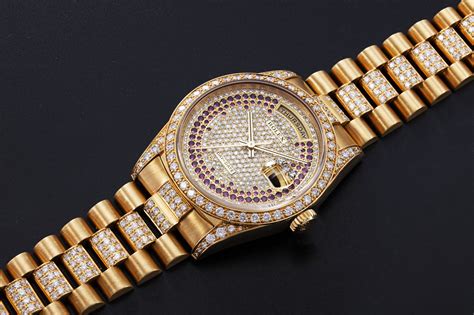 what diamonds to rolex use